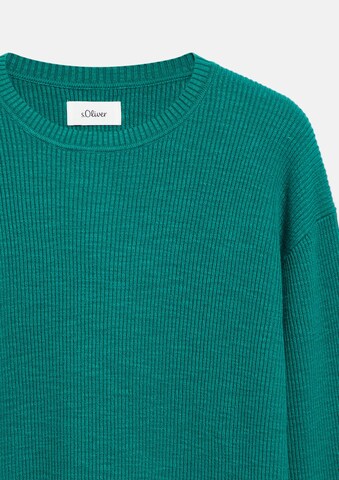 s.Oliver Pullover in Grün: oben