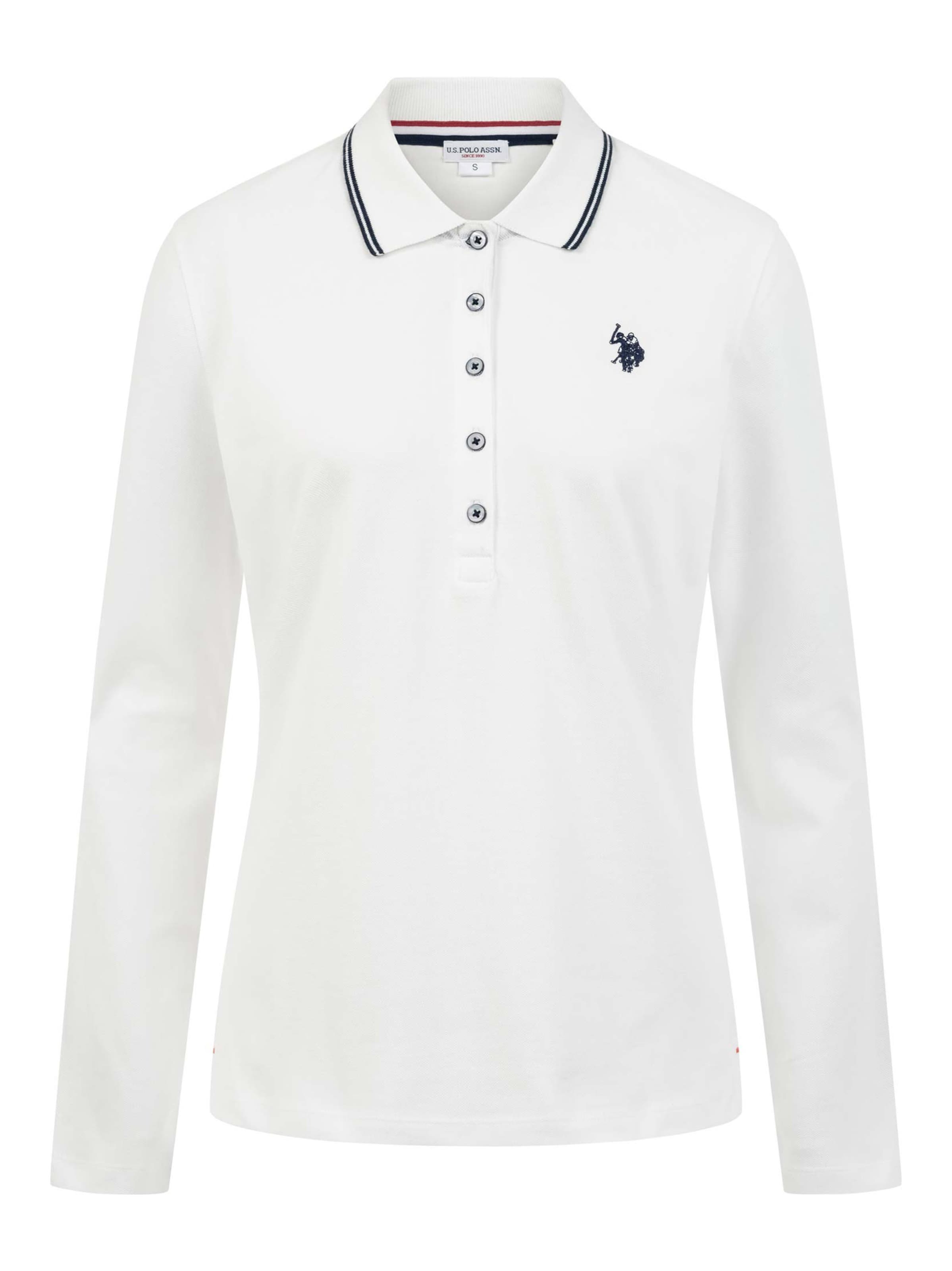 U.S. POLO ASSN. Shirt in Wit: voorkant