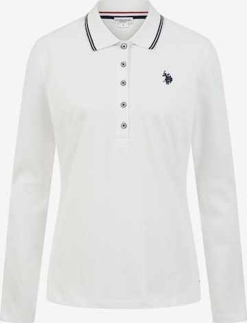 T-shirt U.S. POLO ASSN. en blanc : devant