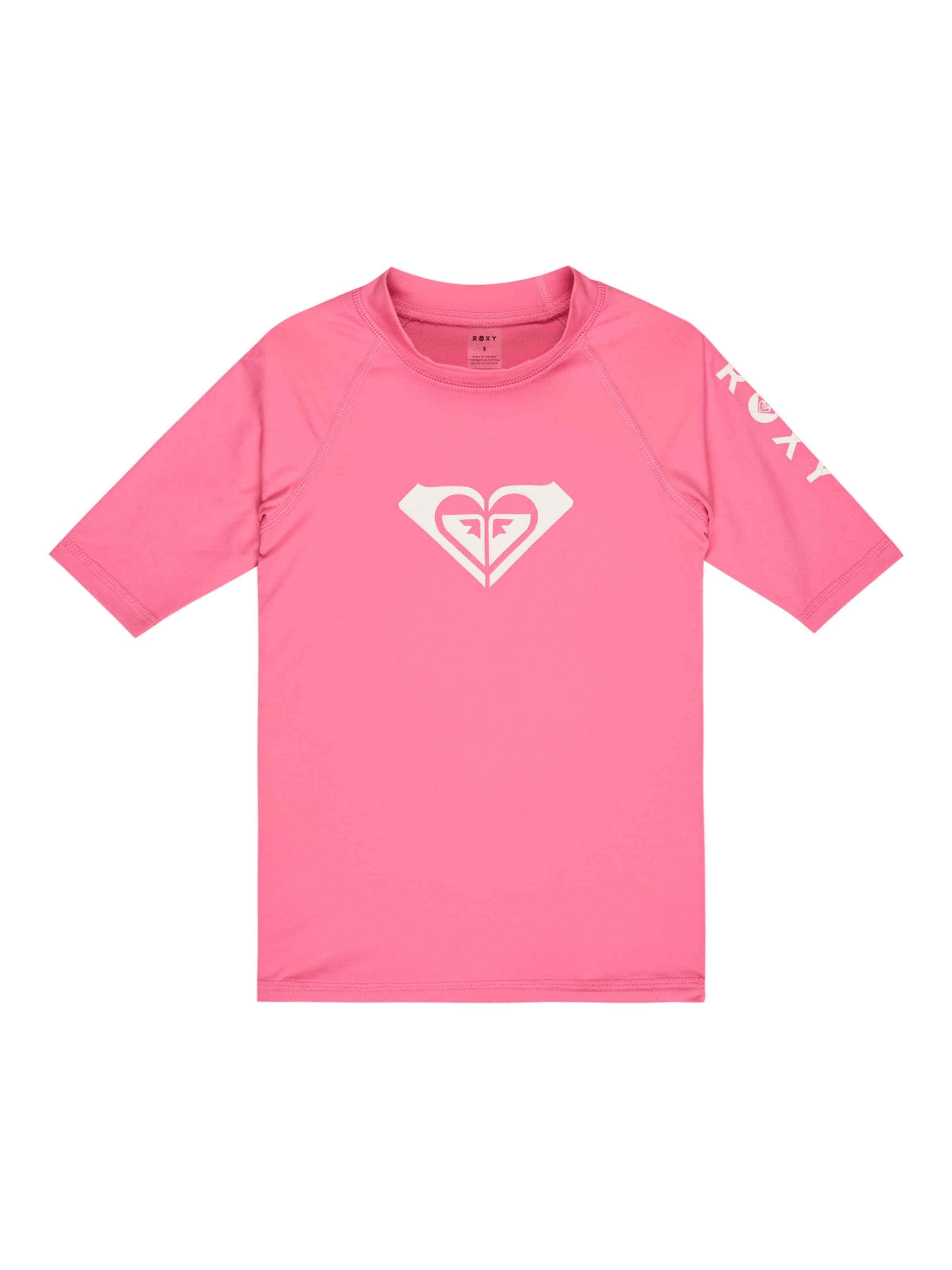ROXY Performance Shirt 'Hearted' in Pink: front