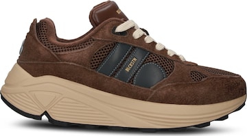 BLACKSTONE Sneakers laag 'V-RILEY' in Bruin: voorkant