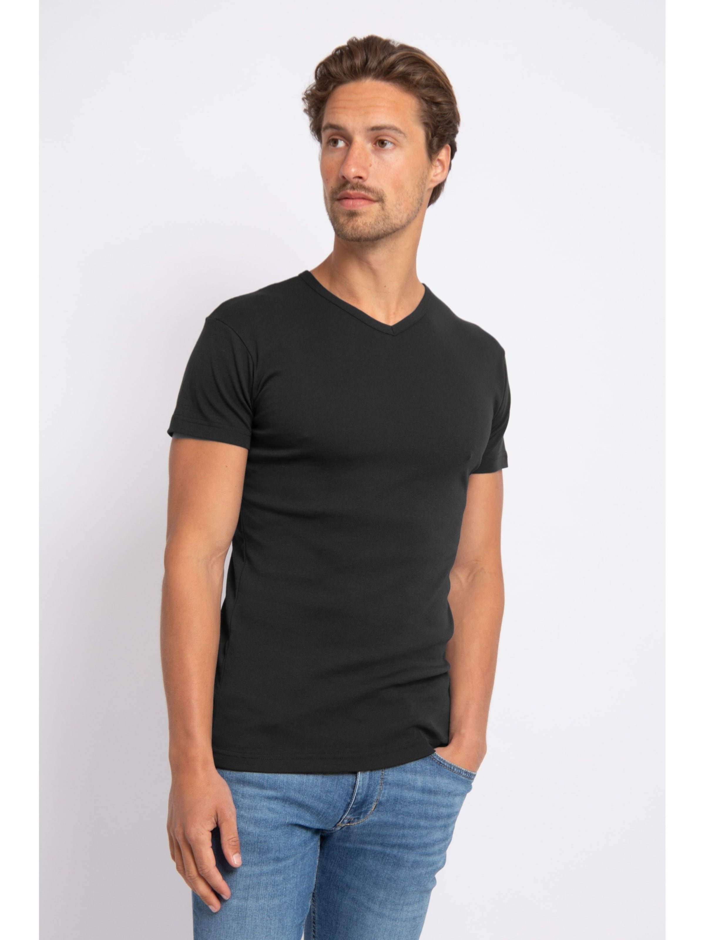 alan red Shirt 'Vermont' in Black