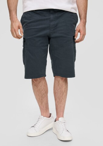 Regular Pantalon cargo s.Oliver en gris : devant