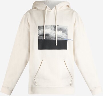 Sweat-shirt OAMC PEACEMAKER en blanc : devant