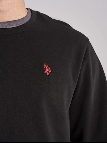 U.S. POLO ASSN. Sweatshirt 'Hugo' i sort