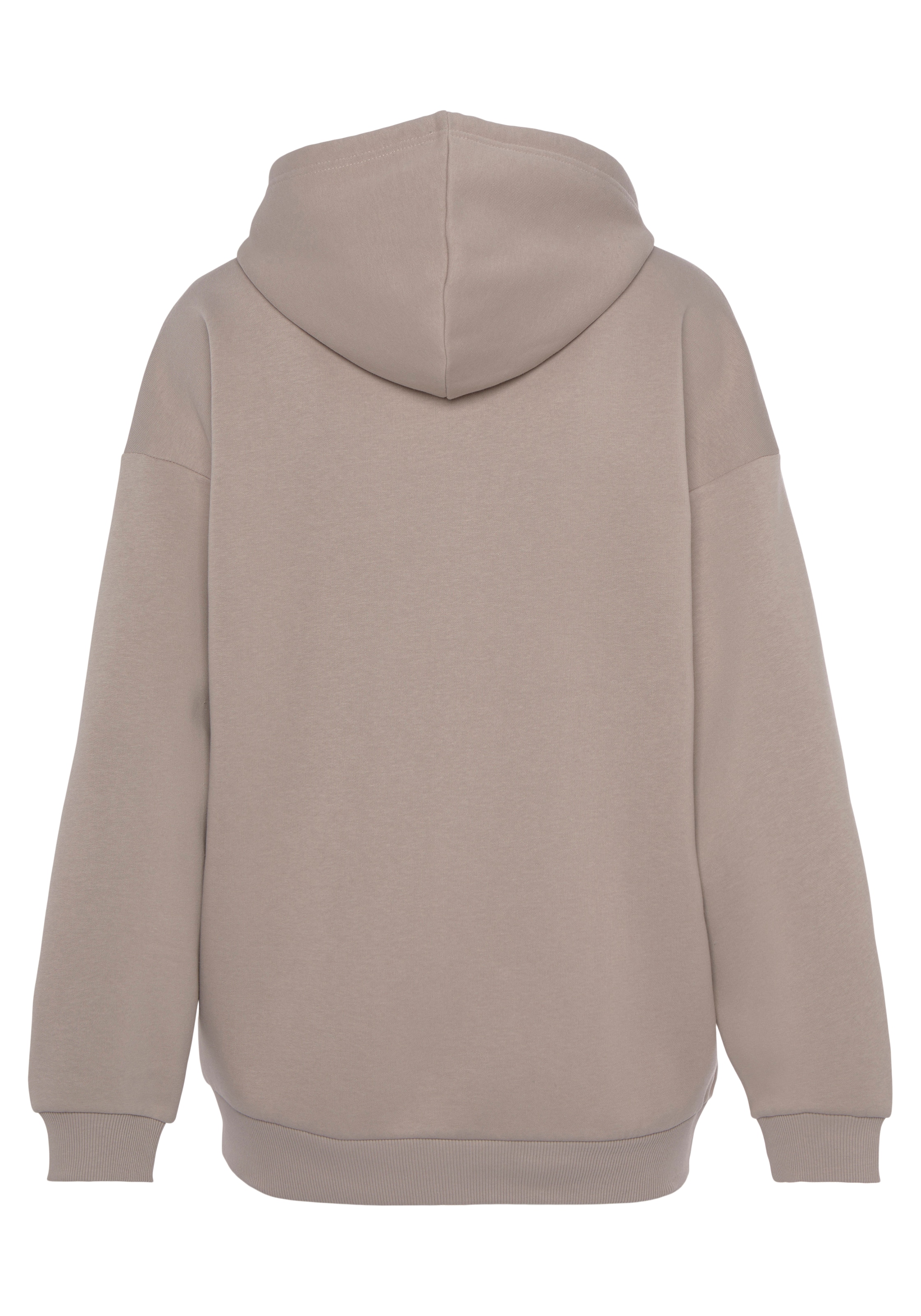 LASCANA Sweatjacka i beige