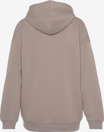 LASCANA Sweatjacka i beige