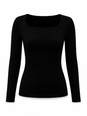 AOTTORI Shirt in Black: front