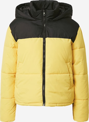 Veste mi-saison 'SANDRA' ONLY en jaune : devant