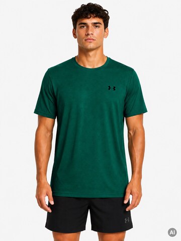 UNDER ARMOUR Performance Shirt 'Vanish Seamless' in Green