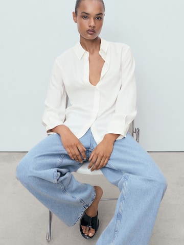 Chemisier MANGO en blanc