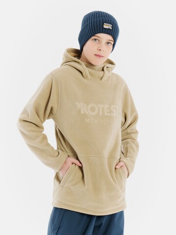 Pull de sport 'PRTPhil JR' PROTEST en marron : devant