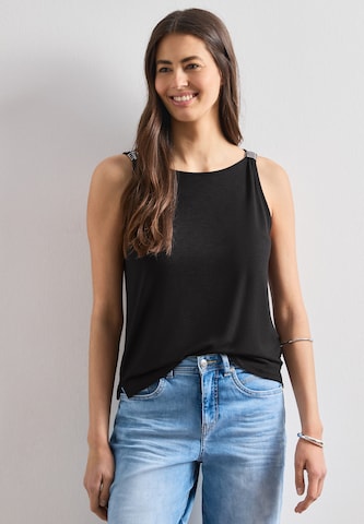 STREET ONE Top in Black: front
