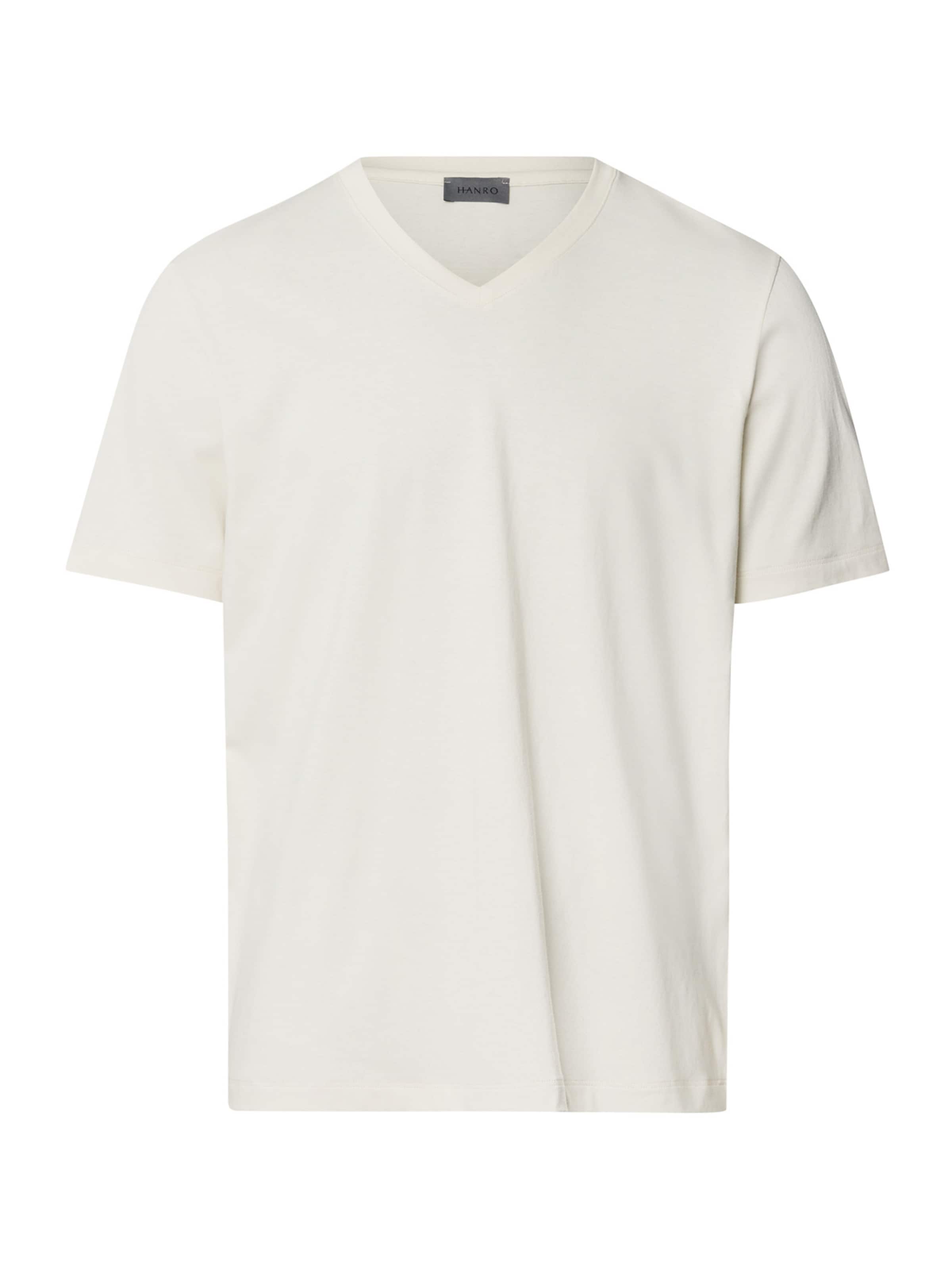 Hanro - Camisa ' Living Shirts ' em bege: frente