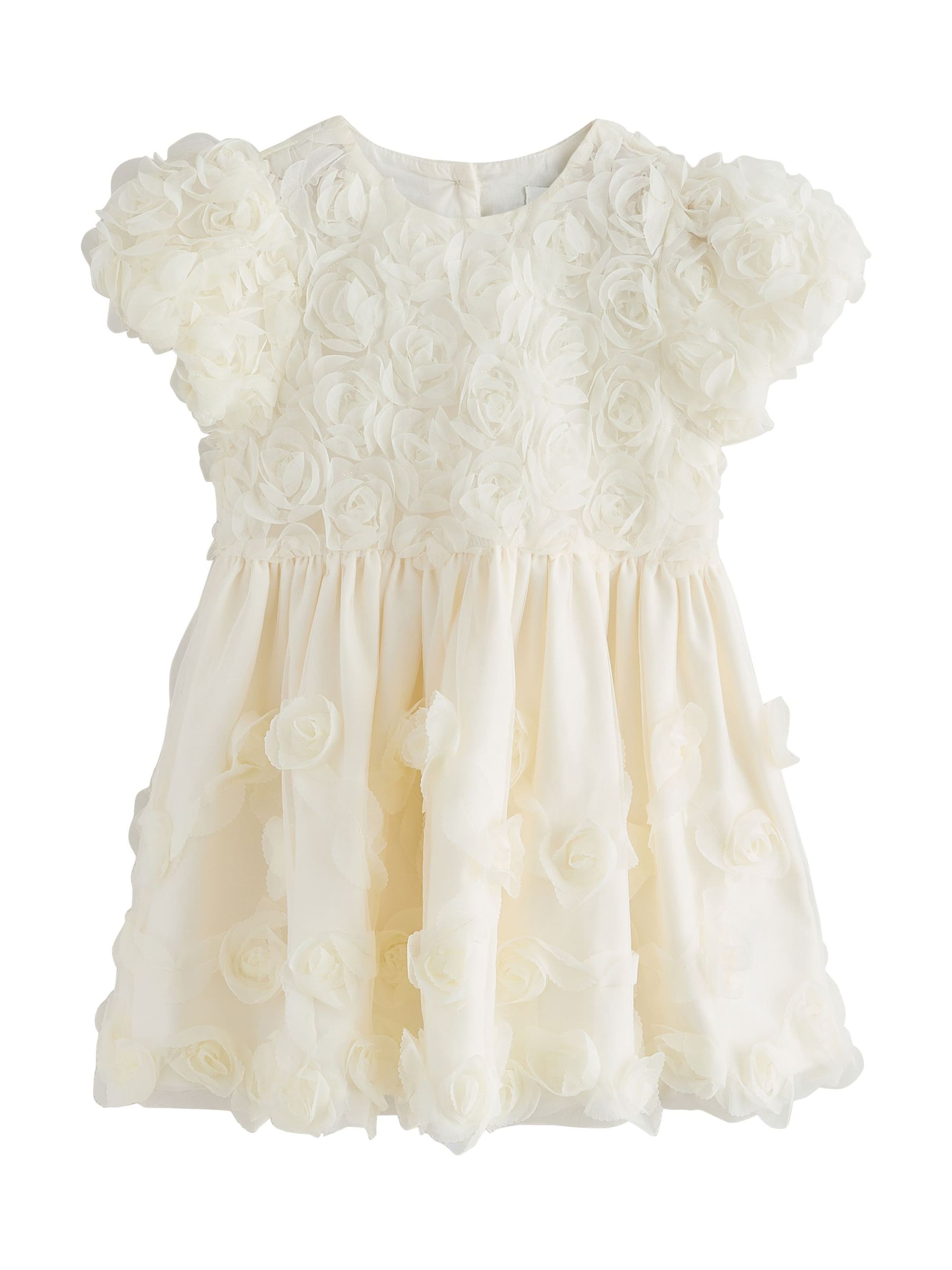 Next - Vestido en blanco: frente