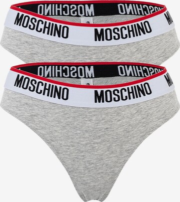 Slip di MOSCHINO in grigio: frontale