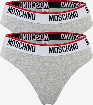 MOSCHINO Panty in Grey: front