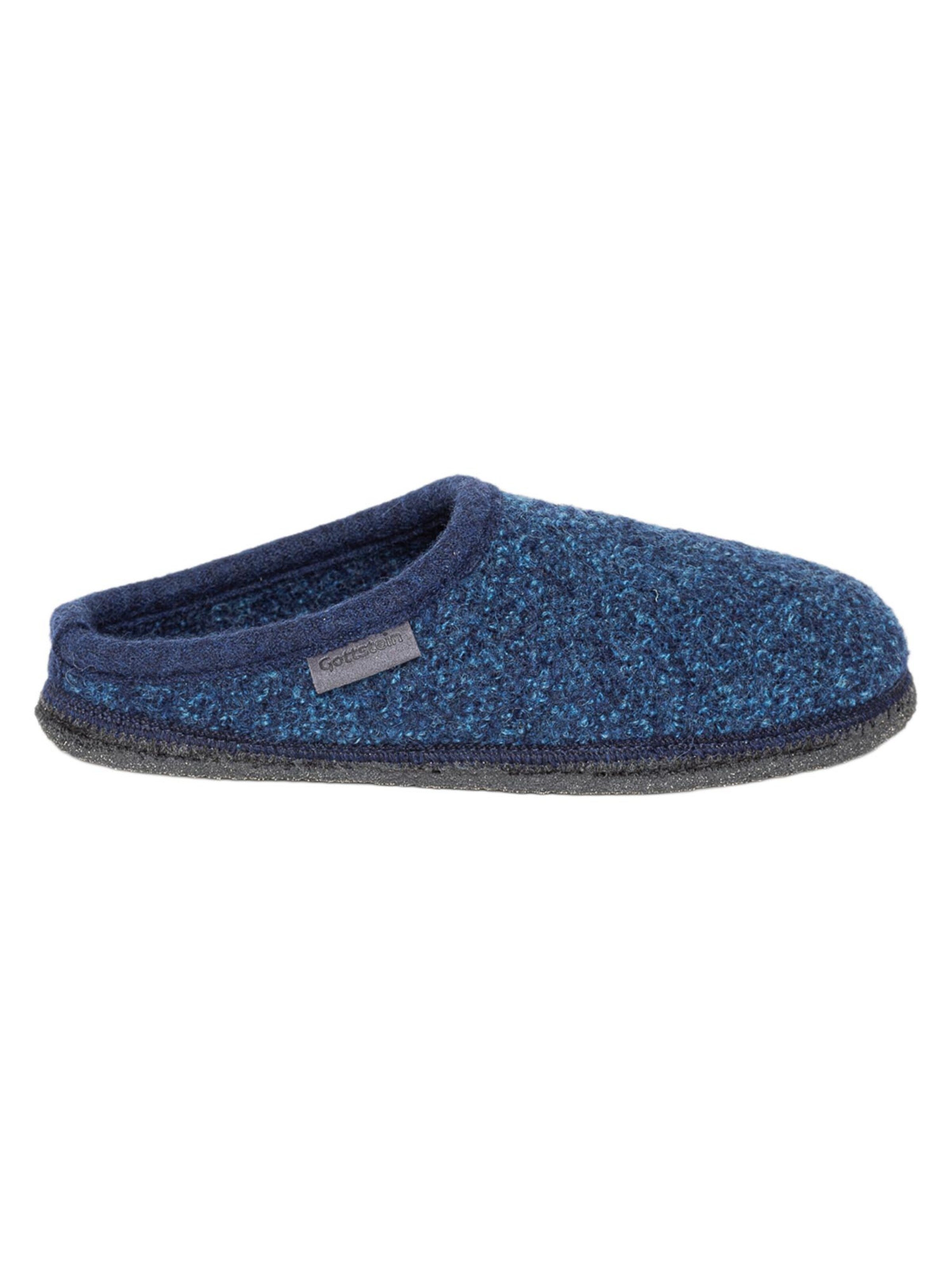 Gottstein Huisschoenen 'Wool Venture' in Blauw