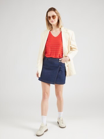 T-shirt 'PCBillo' PIECES en rouge
