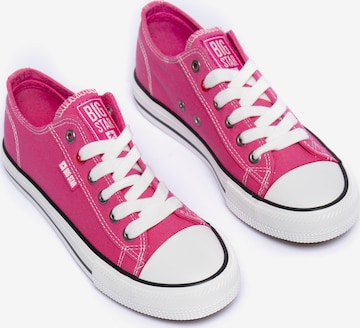 BIG STAR Sneakers laag 'NN274891' in Roze