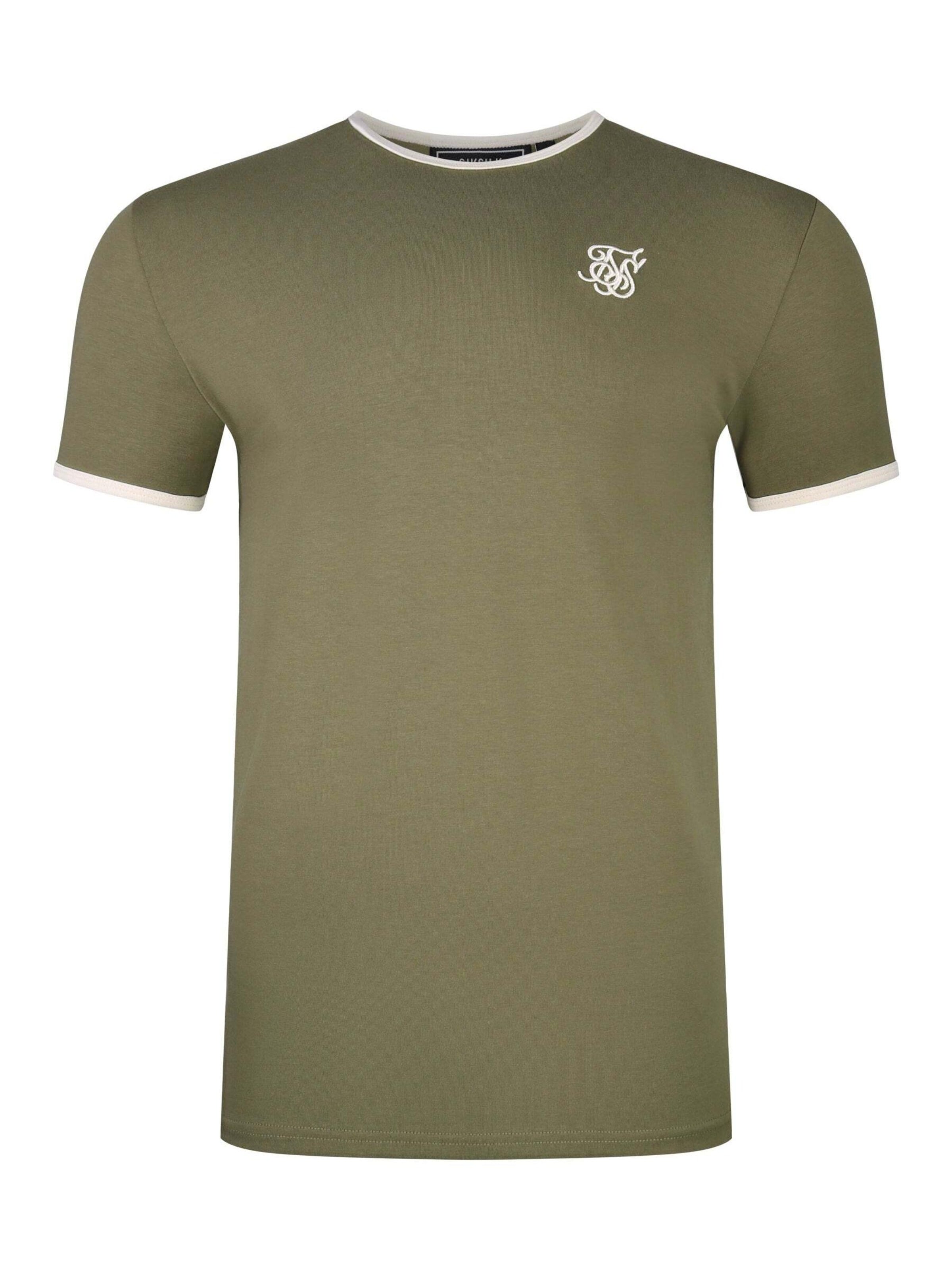SikSilk Shirt 'Ringer' in Green: front