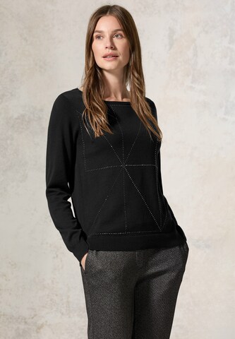 CECIL Sweatshirt in Black