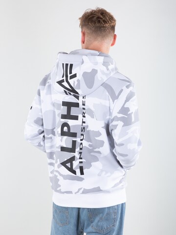 ALPHA INDUSTRIES Sweatshirt in Grau