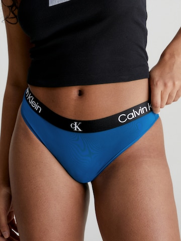 Calvin Klein Underwear Слип в синьо