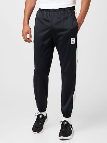 NIKE Tapered Workout Pants 'STARTING 5' in Black: front