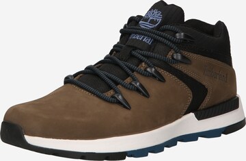 Boots stringati di TIMBERLAND in marrone: frontale