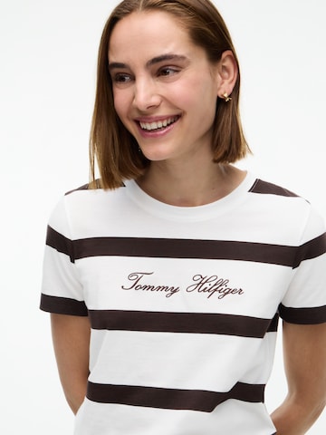 Tricou de la TOMMY HILFIGER pe alb