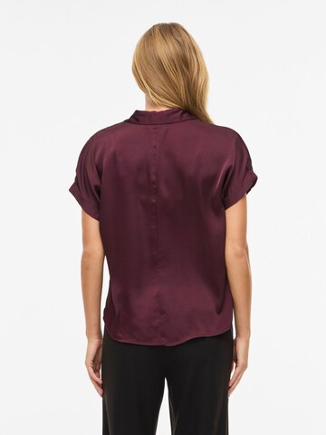 VILA Bluse 'VIEnna Ravenna' in Rot