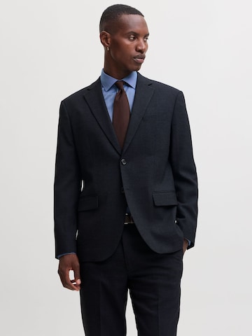 JACK & JONES Slim fit Business Blazer 'JPRSolaris' in Grey: front