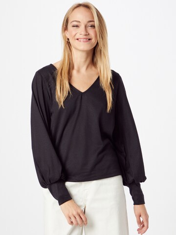 VILA Sweater 'Infa' in Black: front