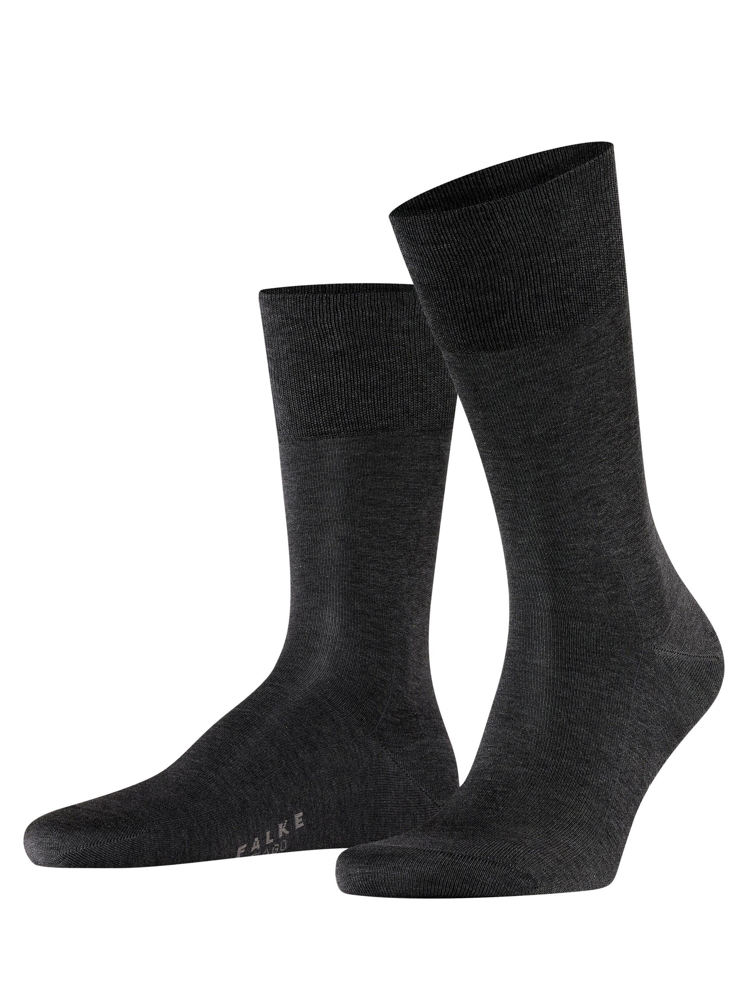 FALKE Socks 'Tiago' in Grey: front