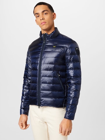 Veste mi-saison Blauer.USA en bleu : devant