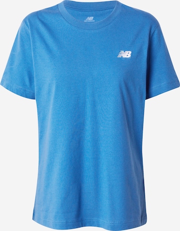 new balance - Camiseta funcional 'Essentials' en azul: frente