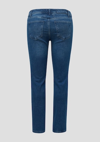 TRIANGLE Slimfit Jeans i blå