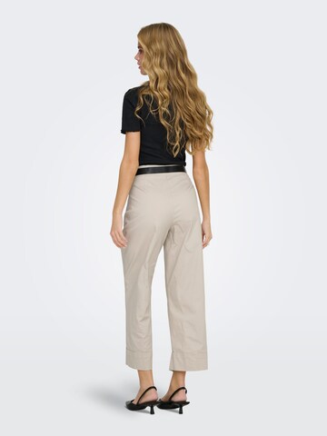 ONLY Regular Chino trousers 'ONLRosalie' in Beige
