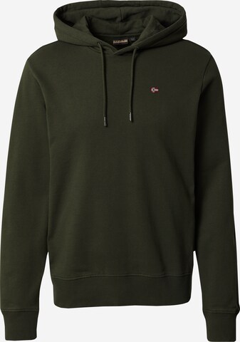 NAPAPIJRI - Sweatshirt 'BALIS' em verde: frente