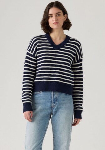 LEVI'S ® Strickpullover in Blau: Vorderseite