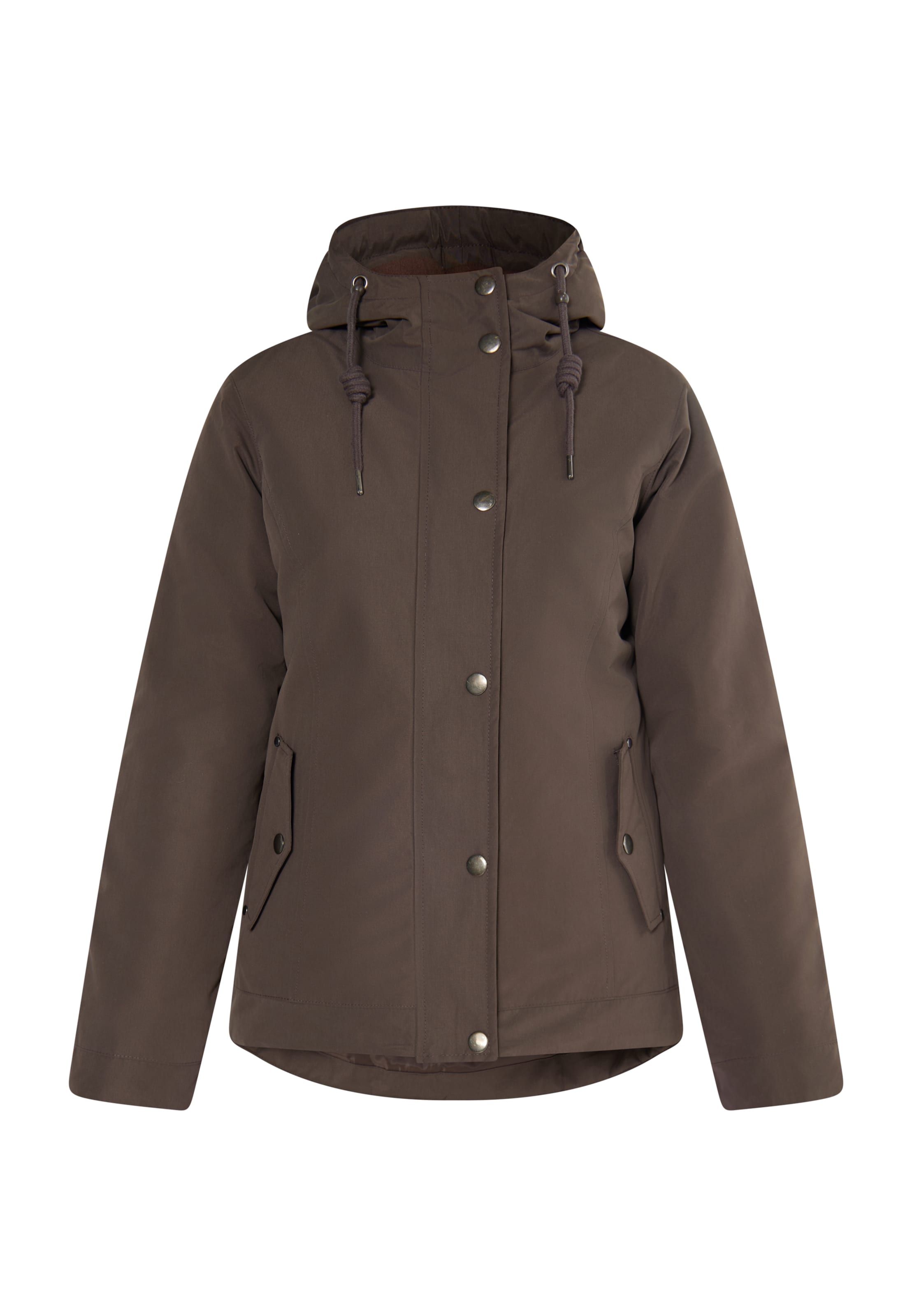 usha BLUE LABEL Зимняя куртка 'Fenia' в Коричневый: спереди