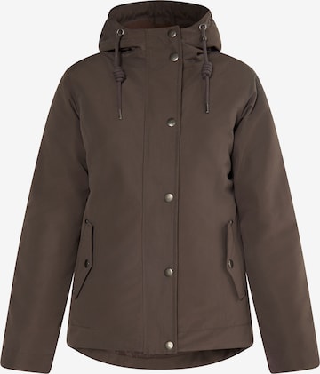 Veste d’hiver 'Fenia' usha BLUE LABEL en marron : devant