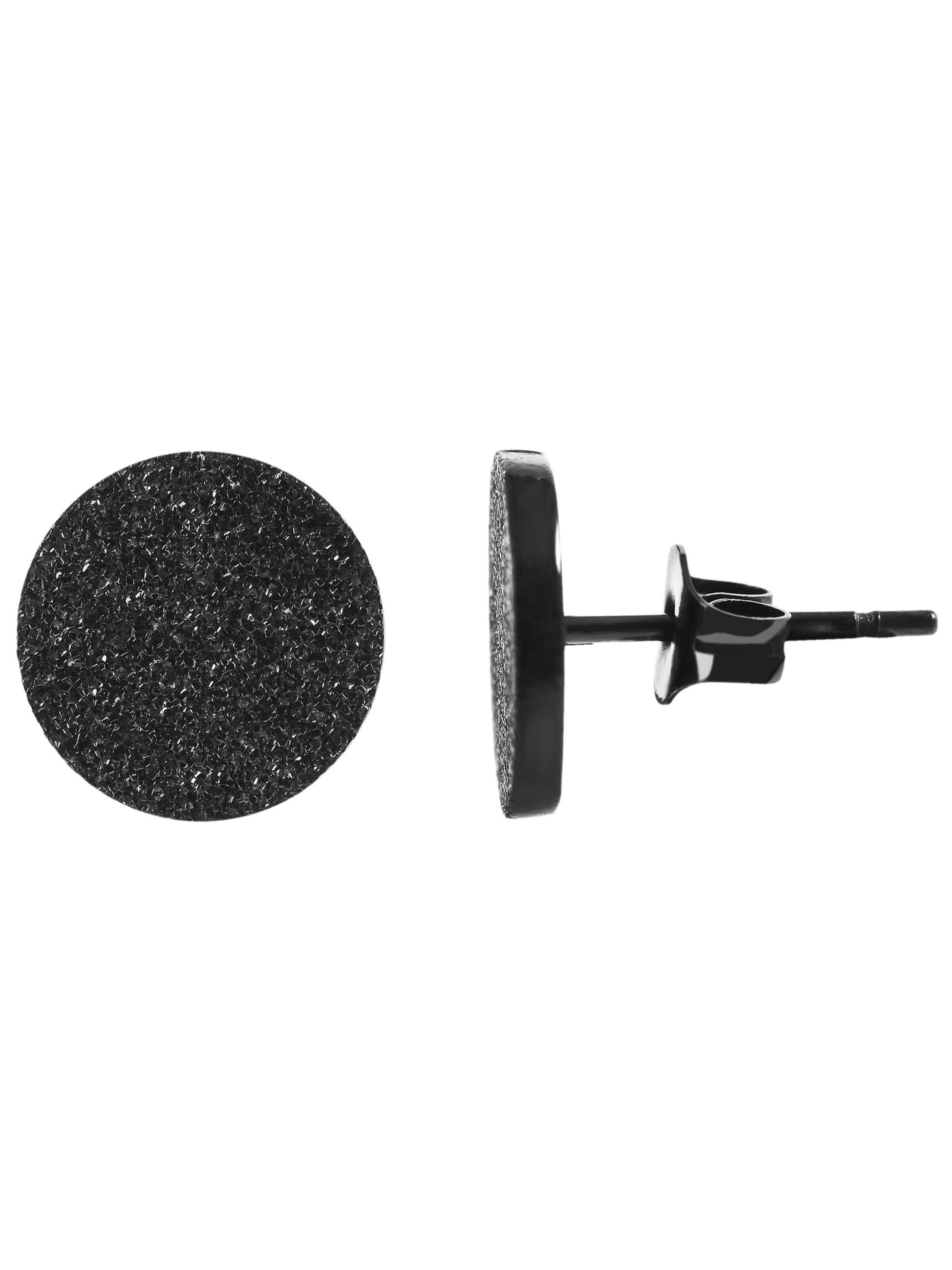 Akzent Earrings 'Cameron, hautverträglich' in Black
