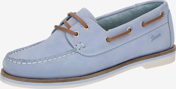 Mocassin 'Nakimba-700' SIOUX en bleu : devant