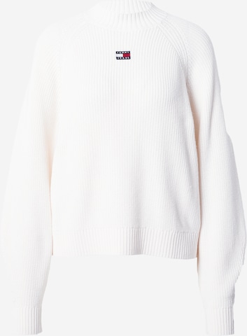 Tommy Jeans Pullover in Weiß: predná strana