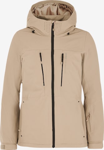 PROTEST Sportjacke 'PRTBEVERLY' in Beige: Vorderseite