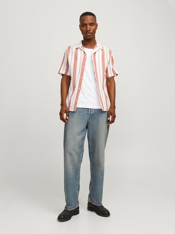 Regular fit Cămașă 'JORLUKE' de la JACK & JONES pe roșu