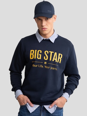 BIG STAR Sweatshirt 'SETOR' in Blue