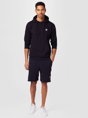 ADIDAS ORIGINALS Sweatshirt 'Trefoil Essentials' in Black